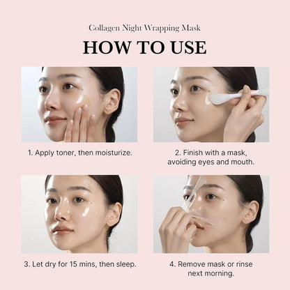 ✨Collagen Night Wrapping Mask
