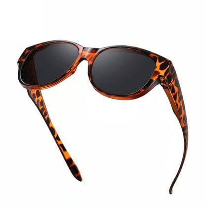 📢😎 2025 New Polarized UV400 Protection Trendy Round Cat-eye Sunglasses 😺🕶️