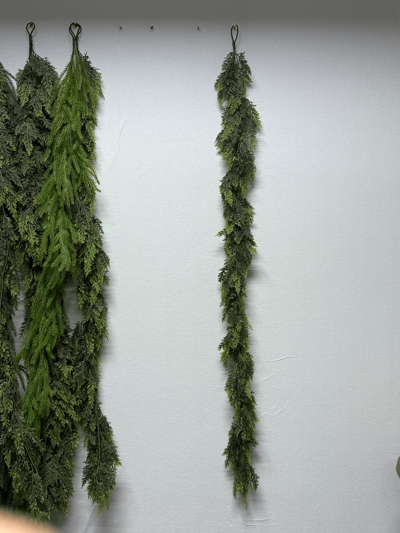 💥6 FT Artificial  Cypress Rattan – Real Touch Winter Greenery