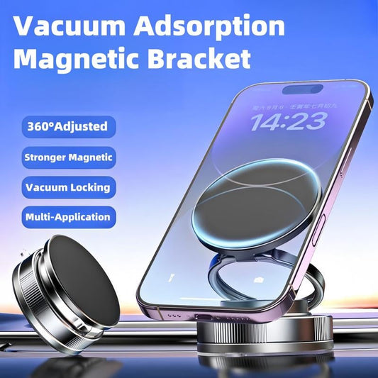🔥 - 360° Adjustable Vacuum Magnetic Phone Holder