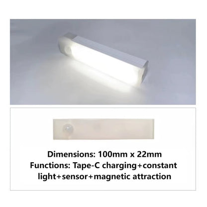 🔥 Punch-free Smart Sensor Magnetic Rechargeable LED Lights