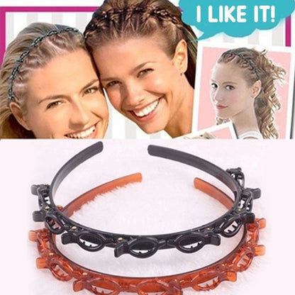 🏆Flash Sale⚡ 50K+ SOLD! Almost Gone-💥🎉Double bangs hairstyle hairpin,Best Gifts