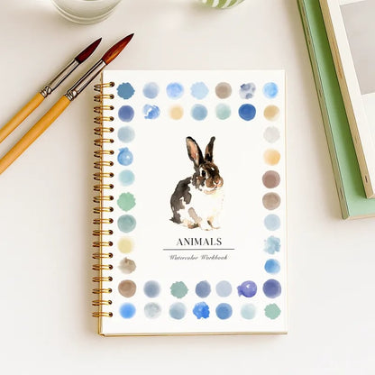 🖼️Beginner-Friendly💕 Watercolor Workbook