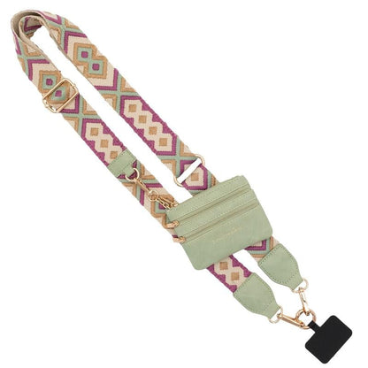 👍Essential for travel-Phone Strap with Zippered Pouch🎉