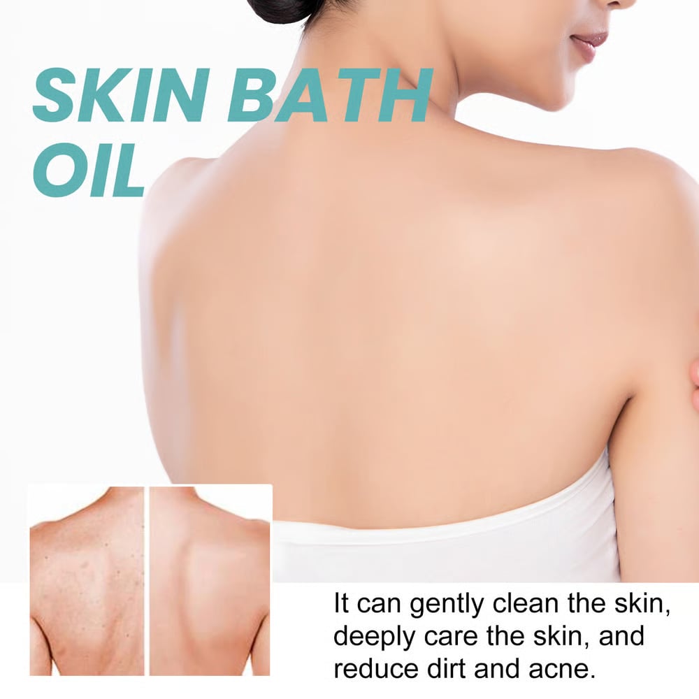 💧Indulge in Pure Luxury  ✨ Ultra-Hydrating Bath & Shower Oil - For Silky Smooth Skin & Natural Mosquito Protection!