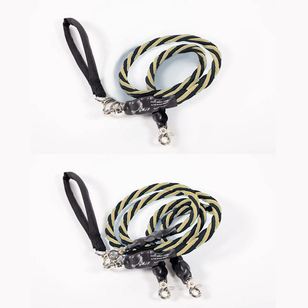 🔥🐕Double Bungee Leash - 1st step training tool