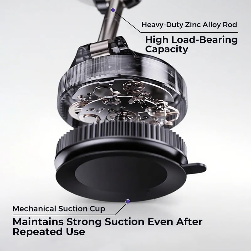 🏆Flash Sale⚡ 50K+ SOLD! Almost Gone-💥Retractable Car Phone Mount - 360° Magnetic Holder