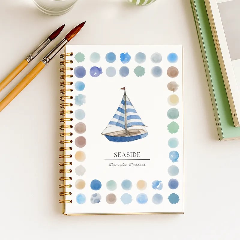 🖼️Beginner-Friendly💕 Watercolor Workbook