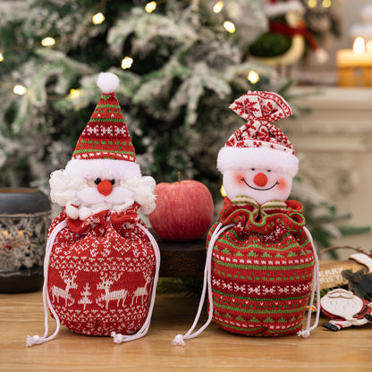 🎉🎉Christmas Knitted Doll Gift Bags