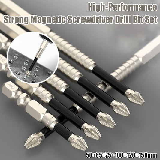 🔥🔨High-Magnetic Screwdriver Drill Bit Set