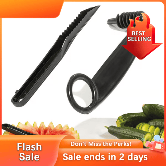 🏆Flash Sale⚡ 50K+ SOLD! Almost Gone-💥Kitchen Spiral and V-Shaped Tools,Best gifts