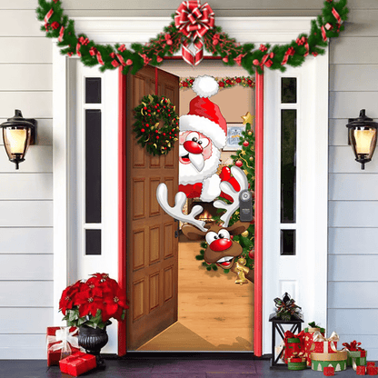 🌟2025 Christmas and Halloween front door decoration