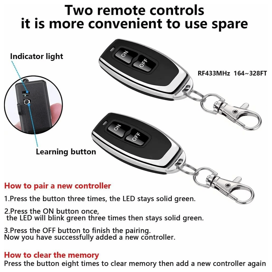 🔥  Wireless Remote Switch🔧