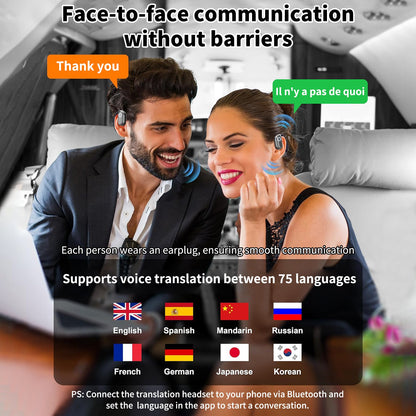 🏆#1 Best Seller ⚡⏰AI Translation Wireless OWS Bluetooth5.4 Earphones (Fit iOS & Android)