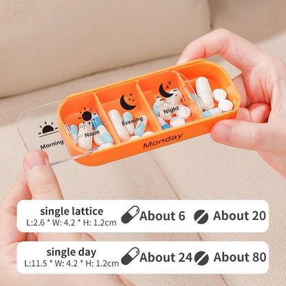 💊 Stay on Track - ✨7-Day Medication Organizer - For Effortless Health Management! 📅