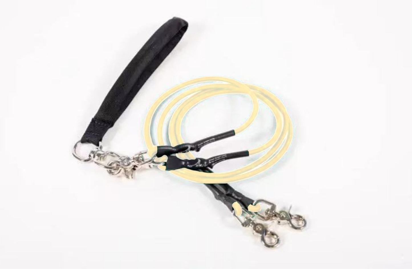 🔥🐕Double Bungee Leash - 1st step training tool