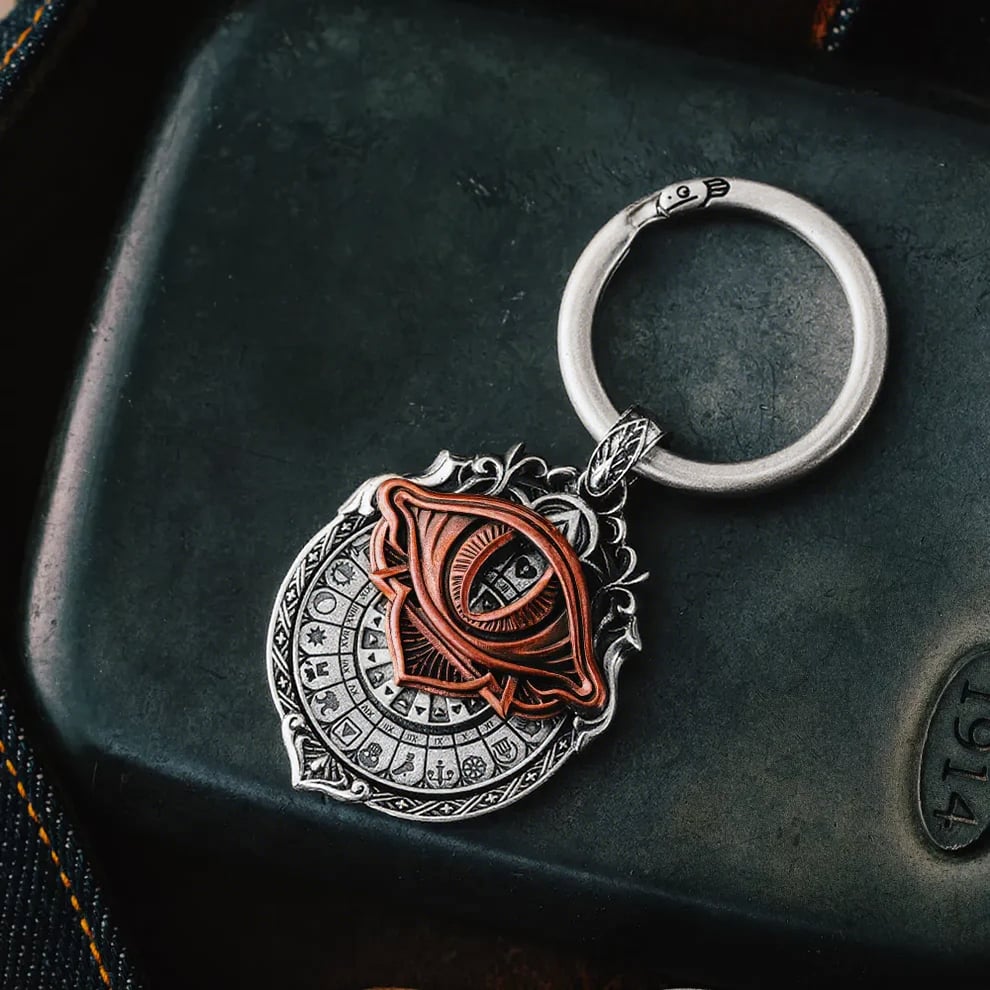 👁️‍🗨️Handmade Tarot Vision Pendant: Connect to Cosmic Wisdom Anytime(Cheat Sheet Included)