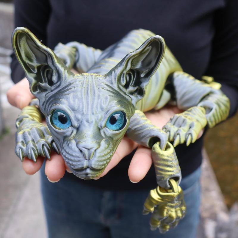 🔥Mystic Meow – 3D Guardian Cat