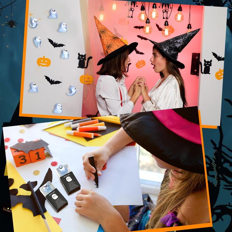 🎃Halloween Sale👻Glow in the Dark Mini Ghost Figures with Box