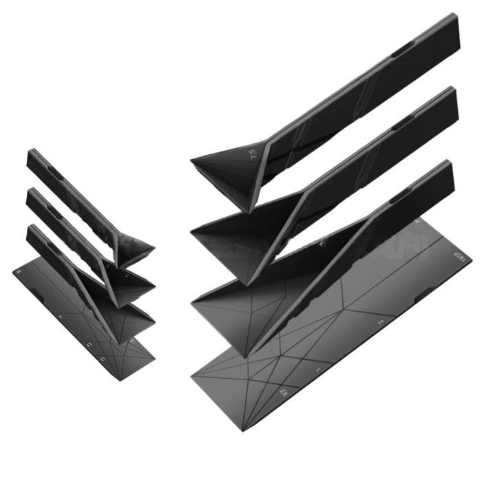 FLAT 3-IN-1 FOLDING MEASURING SPOONS