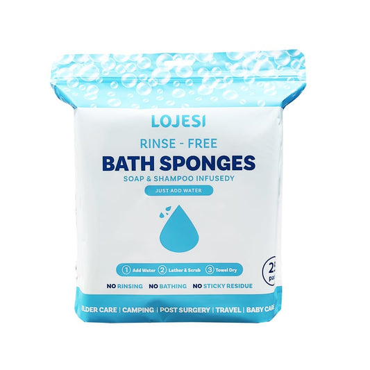 🏆Flash Sale⚡ 50K+  🌈Disposable Rinse-Free Bathing Wipes🧼