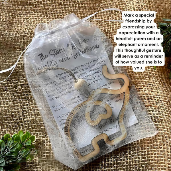 🐘🎁Friendship gift • sisterhood elephant