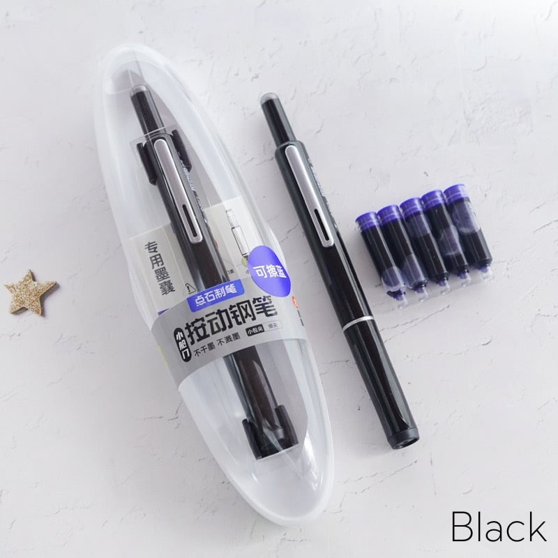 🔥New Retractable Fountain Pen