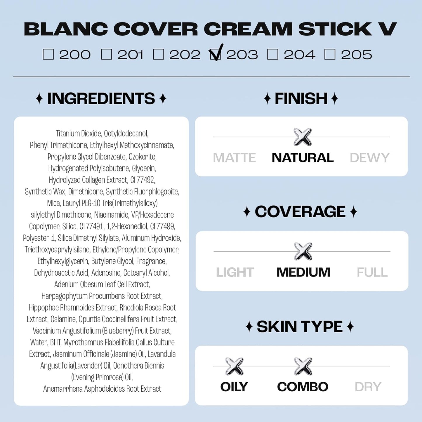 🎁🎉Meet the Blanc Cover Stick V — Your All-in-One Beauty Essential!