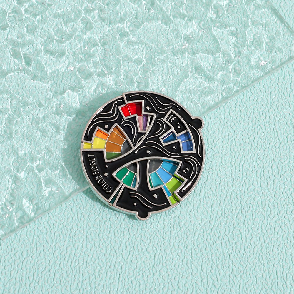 🌈Color Fidget Enamel Pin(✨A Wheel Of Twenty Hues)