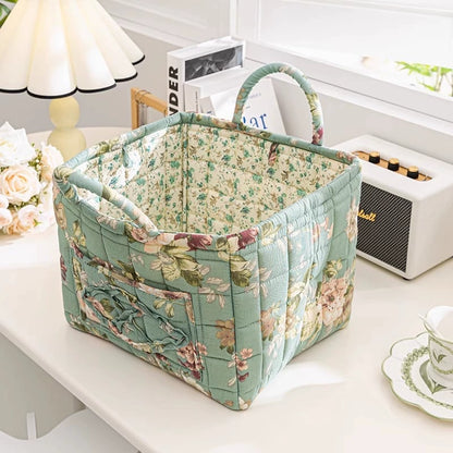 💐💥Boho Fabric Storage Basket🌸