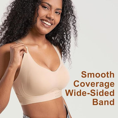 ✨ Seamless breathable shaping corrective support bra