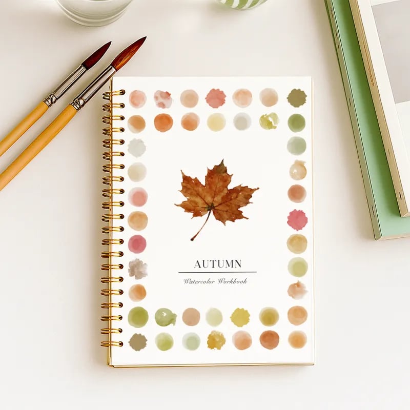 🖼️Beginner-Friendly💕 Watercolor Workbook