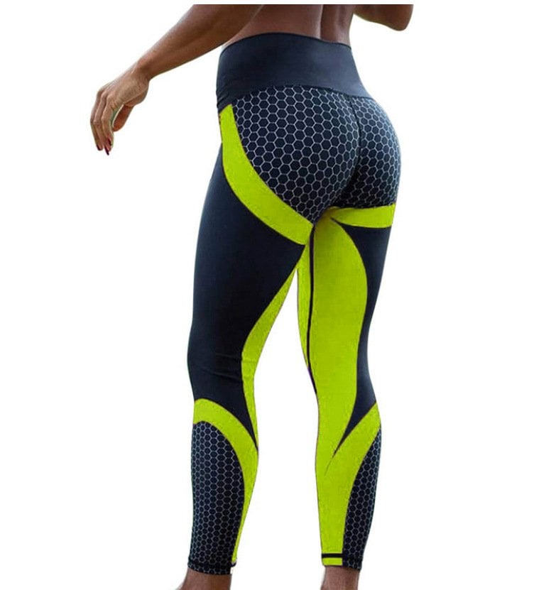 🍑Colorblock High Waist Sports Leggings