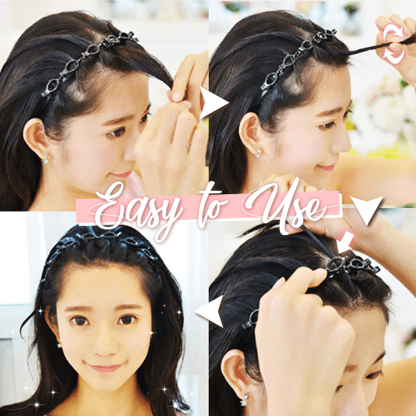 🏆Flash Sale⚡ 50K+ SOLD! Almost Gone-💥🎉Double bangs hairstyle hairpin,Best Gifts