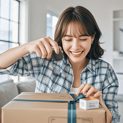 🏆Flash Sale⚡ 50K+ SOLD! Almost Gone-💥Magnetic Retractable Box Cutter - Safety Lock Utility Knife with Built-in Magnet for Easy Storage & Quick Access